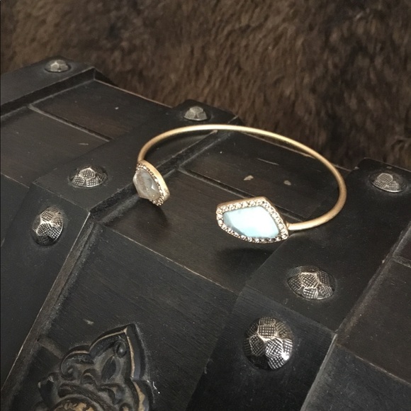 Chloe and Isabel Sand and Sky Cuff Bracelet - Picture 3 of 6